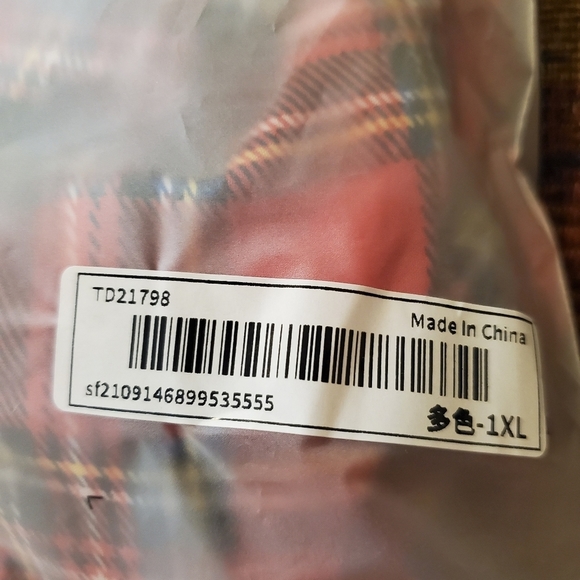 SHEIN Women's Tartan Plaid Panal Dress NWT - Picture 11 of 12